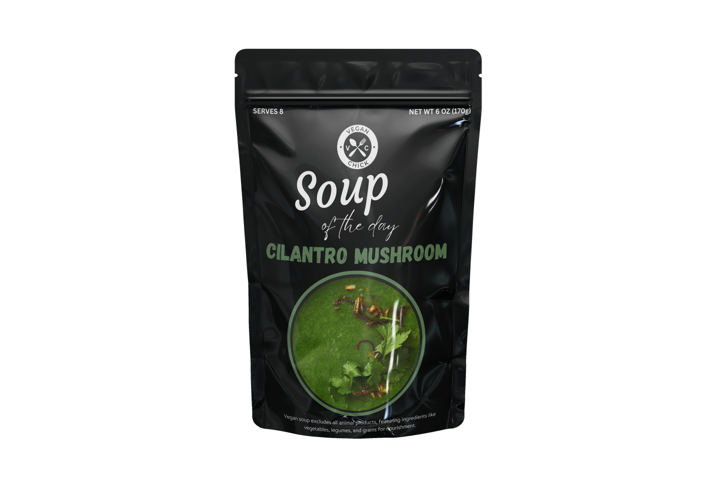 Cilantro Mushroom Soup