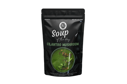 Cilantro Mushroom Soup